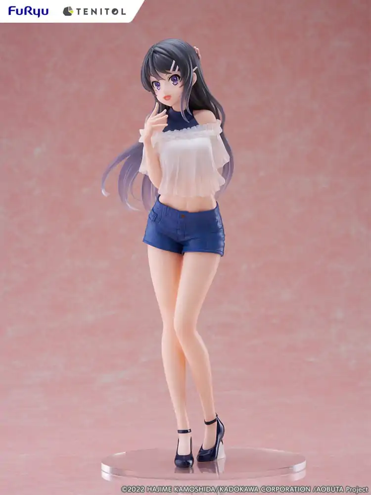 Rascal Does Not Dream of Bunny Girl Senpai Tenitol PVC Kipić Mai Sakurajima 29 cm fotografija proizvoda