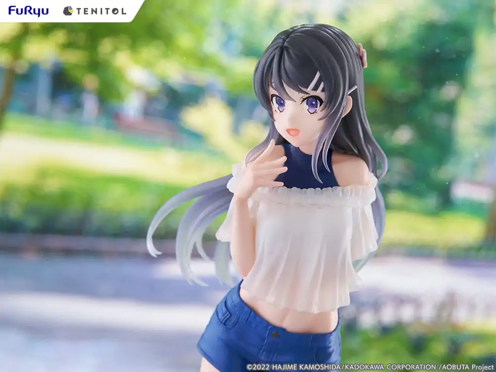 Rascal Does Not Dream of Bunny Girl Senpai Tenitol PVC Kipić Mai Sakurajima 29 cm fotografija proizvoda