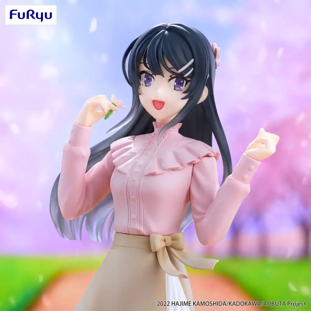 Rascal Does Not Dream of Bunny Girl Senpai Trio-Try-iT PVC Kipić Mai Sakurajima Spring Outfit Ver. 21 cm fotografija proizvoda