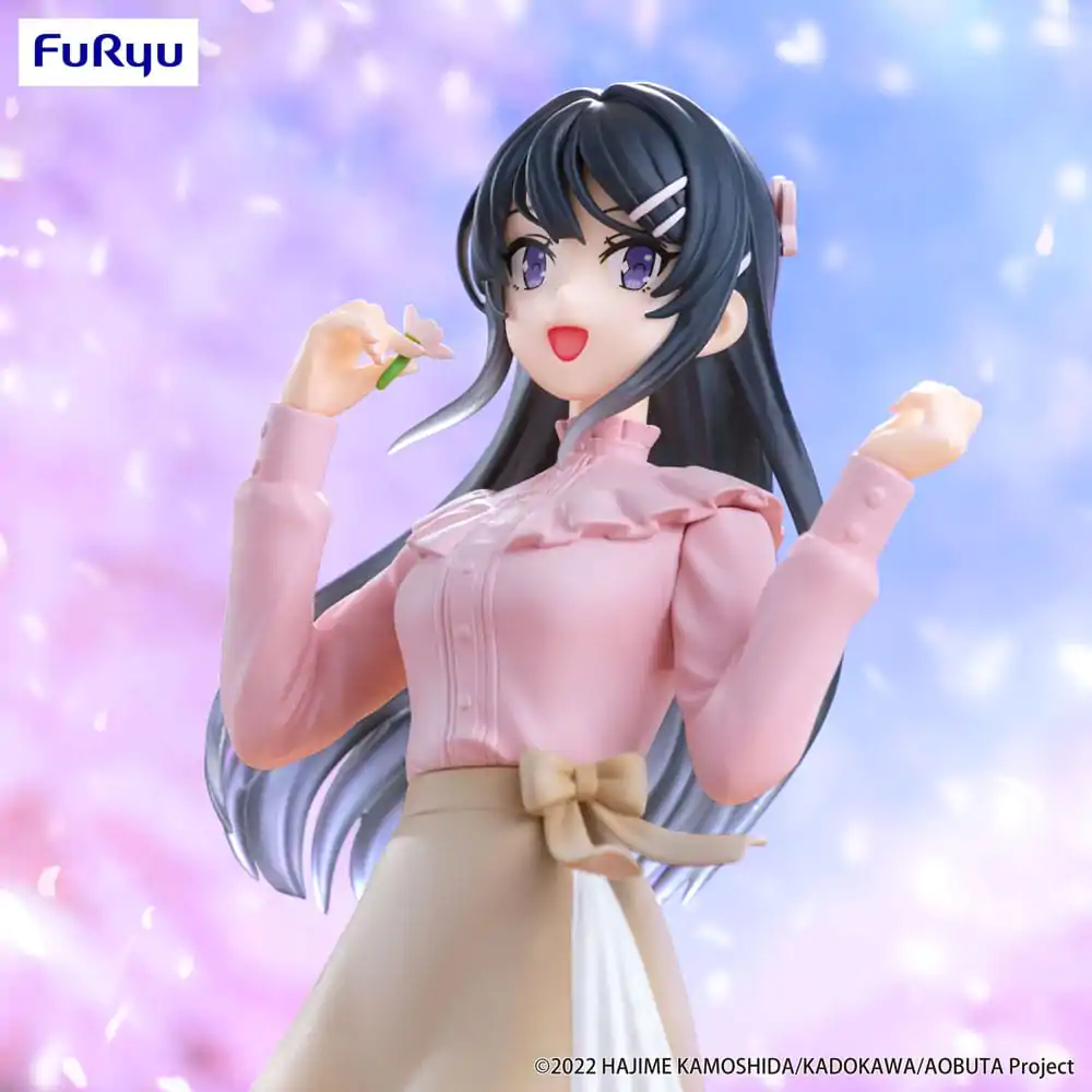 Rascal Does Not Dream of Bunny Girl Senpai Trio-Try-iT PVC Kipić Mai Sakurajima Spring Outfit Ver. 21 cm fotografija proizvoda