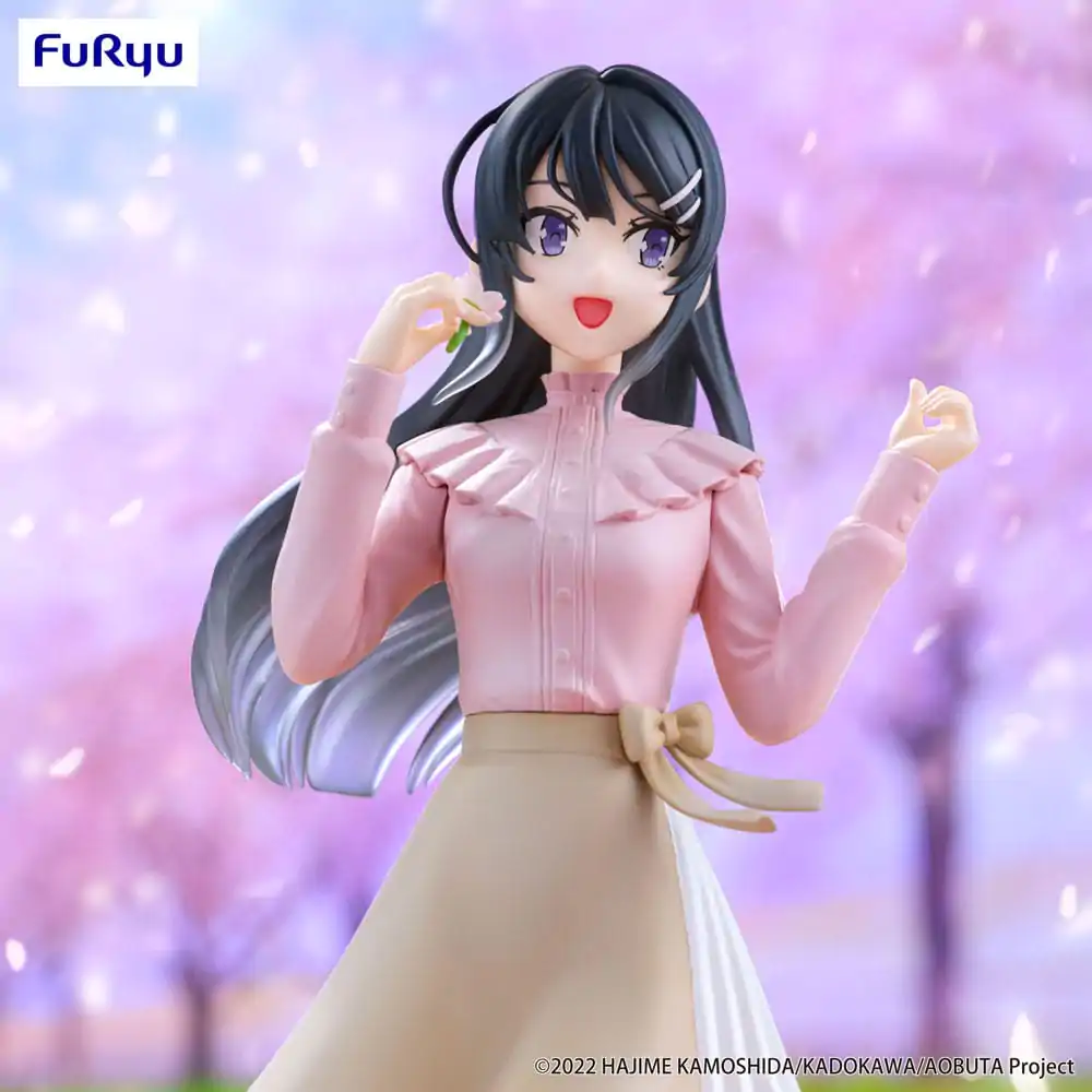 Rascal Does Not Dream of Bunny Girl Senpai Trio-Try-iT PVC Kipić Mai Sakurajima Spring Outfit Ver. 21 cm fotografija proizvoda