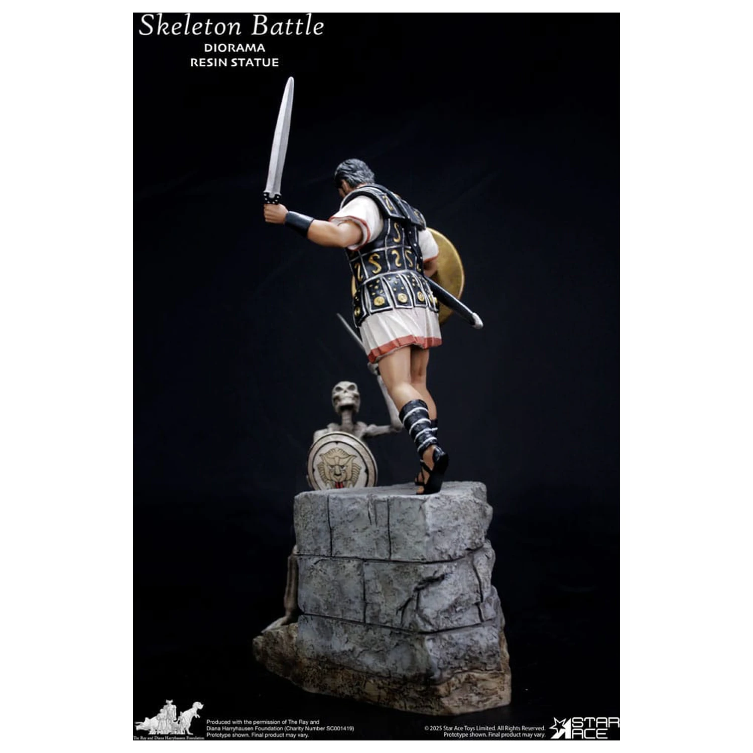 Ray Harryhausen Diorama 1/8 Skeleton Battle Scene 30 cm fotografija proizvoda