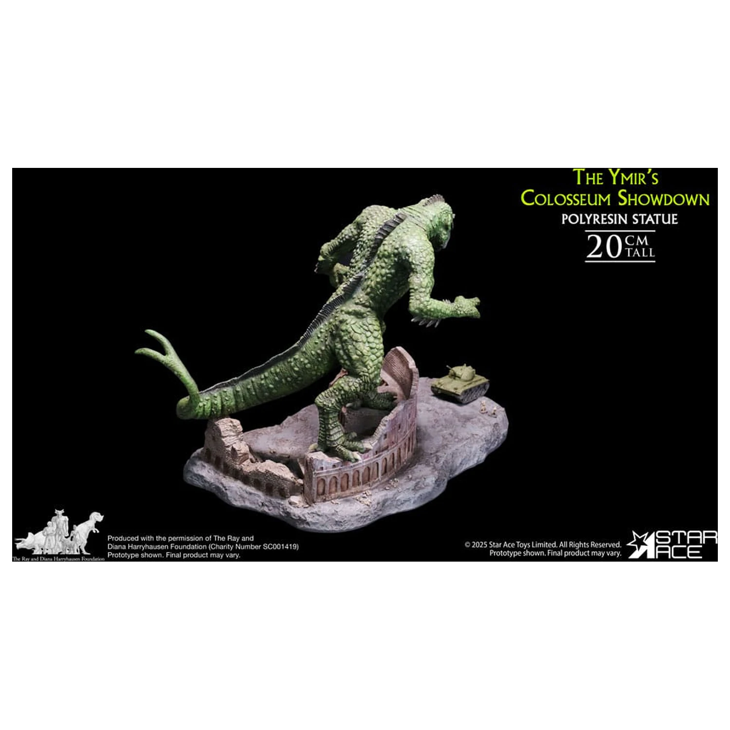 Ray Harryhausen Diorama 1/8 Ymir's Colosseum Showdown 20 cm fotografija proizvoda