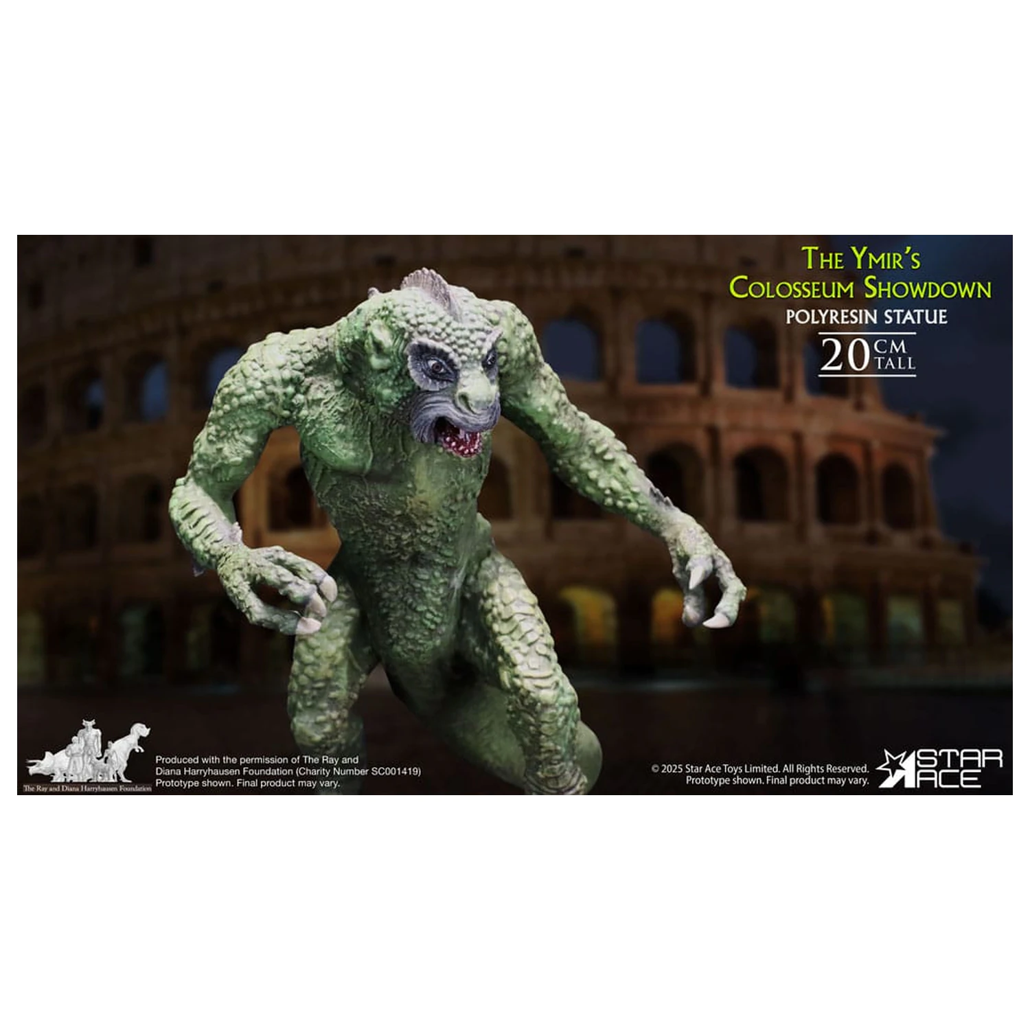 Ray Harryhausen Diorama 1/8 Ymir's Colosseum Showdown 20 cm fotografija proizvoda
