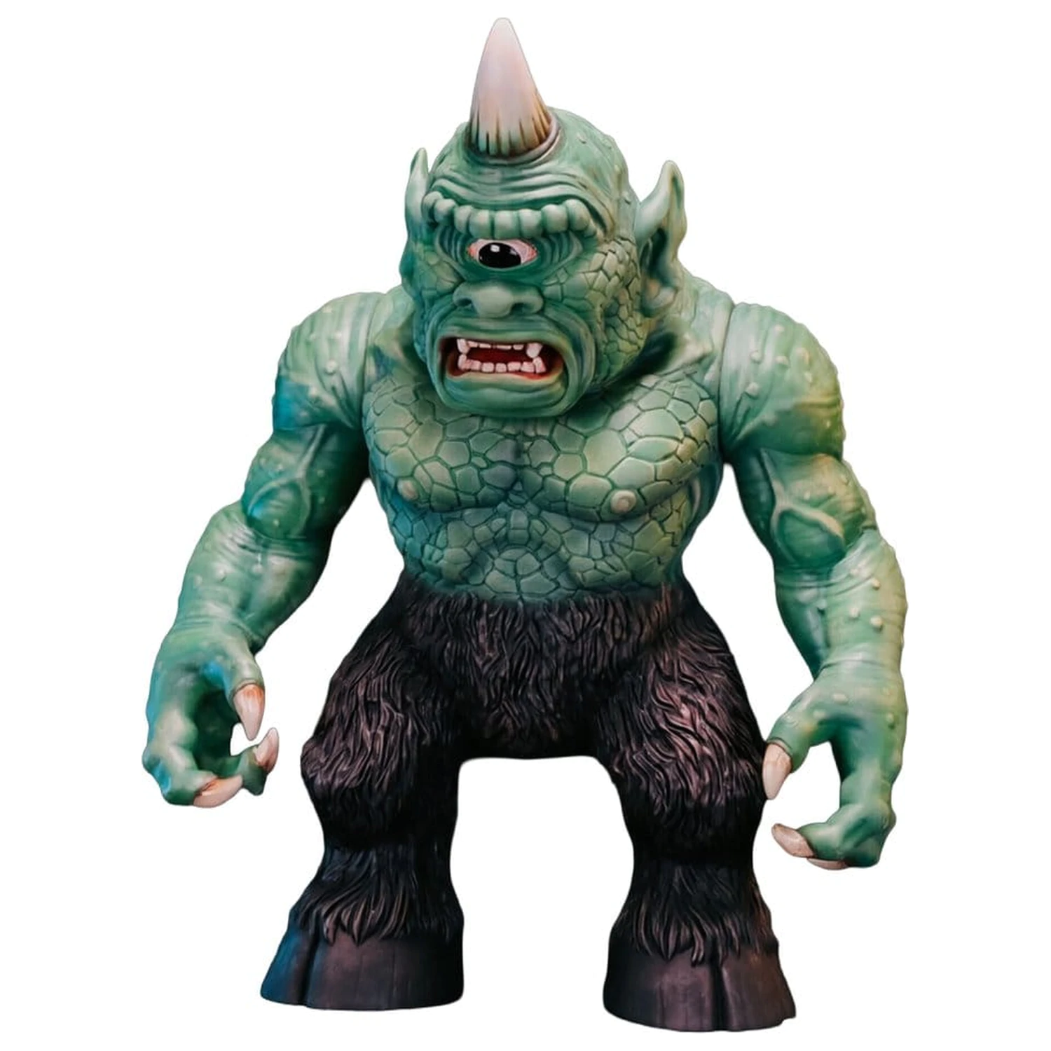 Ray Harryhausen (Art Sofubi) mekana-vinilna figura Cyclops Vintage-Stylized Japanese Movie Poster Color Ver. 25 cm fotografija proizvoda