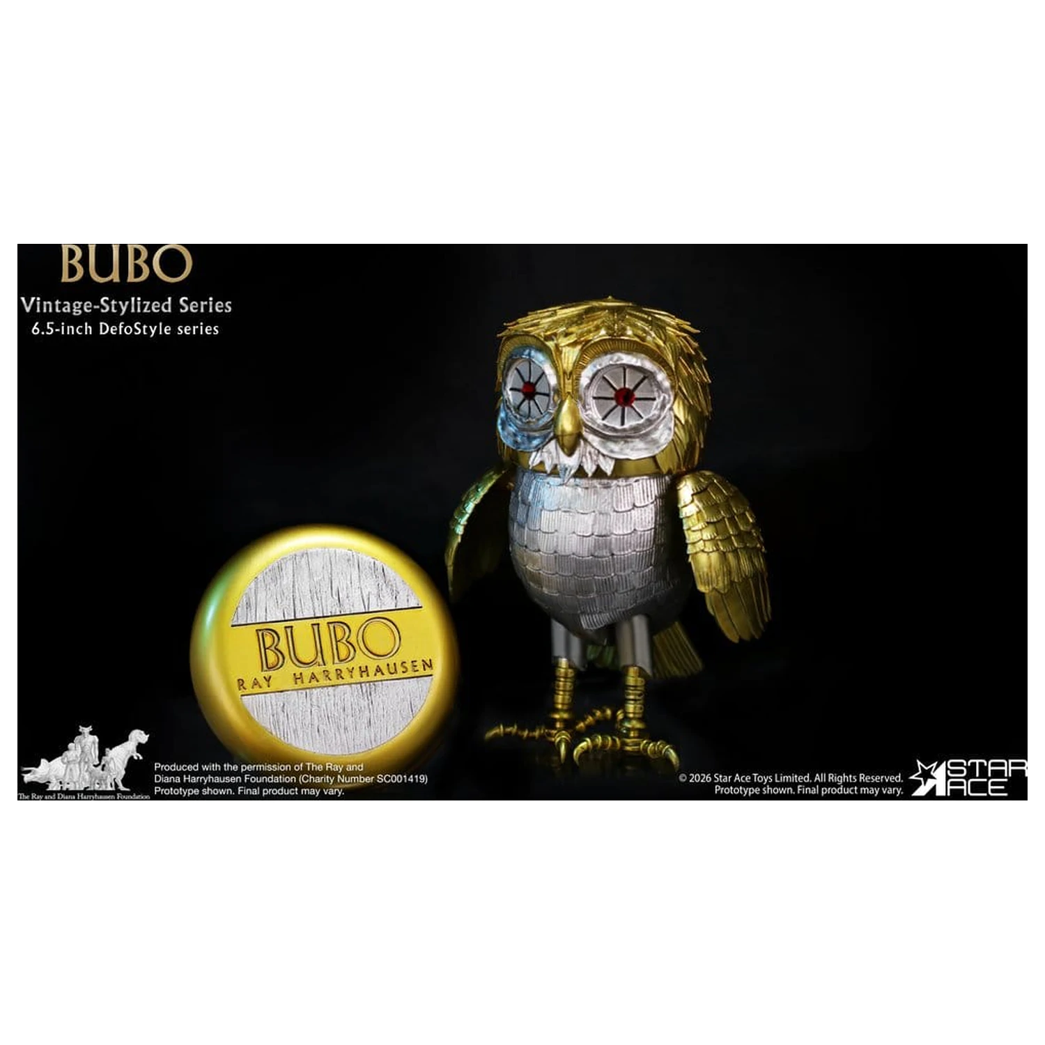 Ray Harryhausen Collection DefoStyle meka vinilna statua Bubo 17 cm fotografija proizvoda