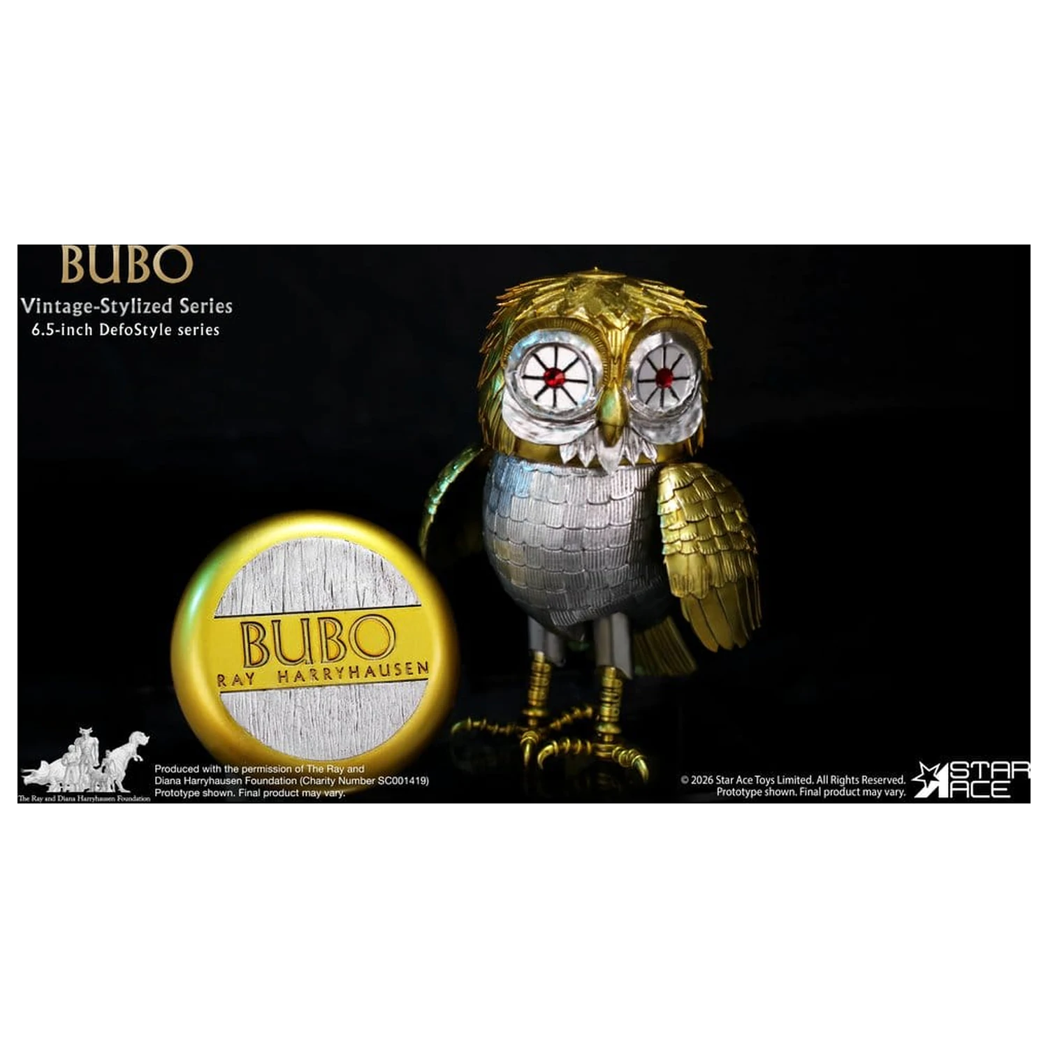 Ray Harryhausen Collection DefoStyle meka vinilna statua Bubo 17 cm fotografija proizvoda
