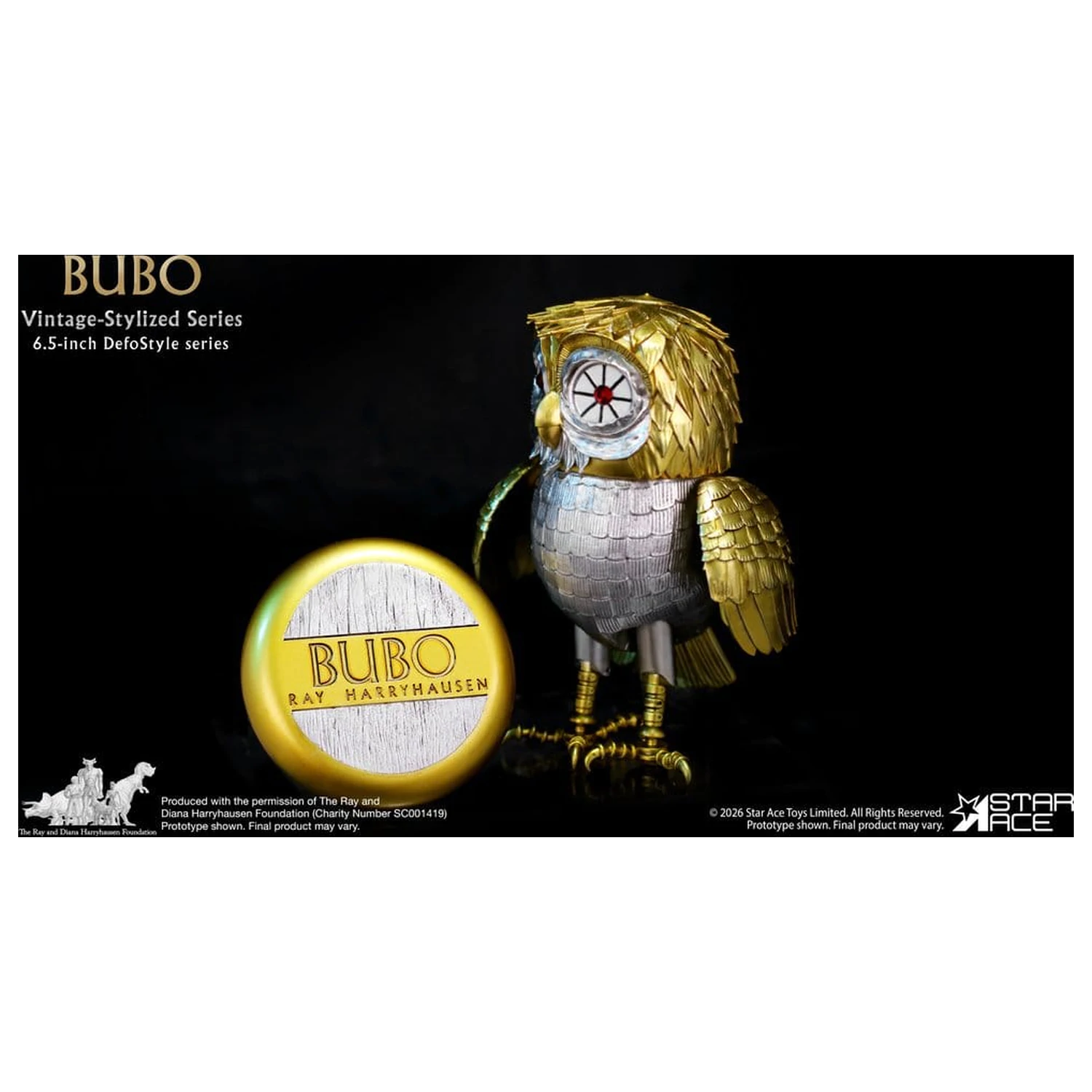 Ray Harryhausen Collection DefoStyle meka vinilna statua Bubo 17 cm fotografija proizvoda