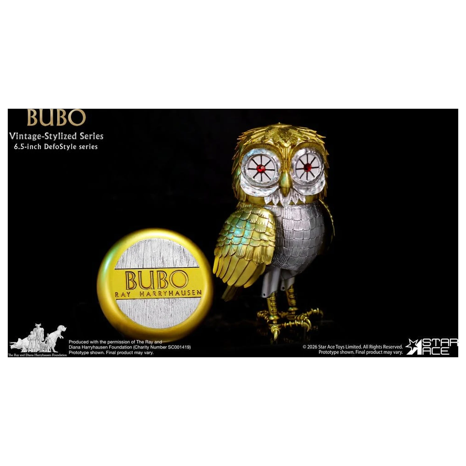 Ray Harryhausen Collection DefoStyle meka vinilna statua Bubo 17 cm fotografija proizvoda
