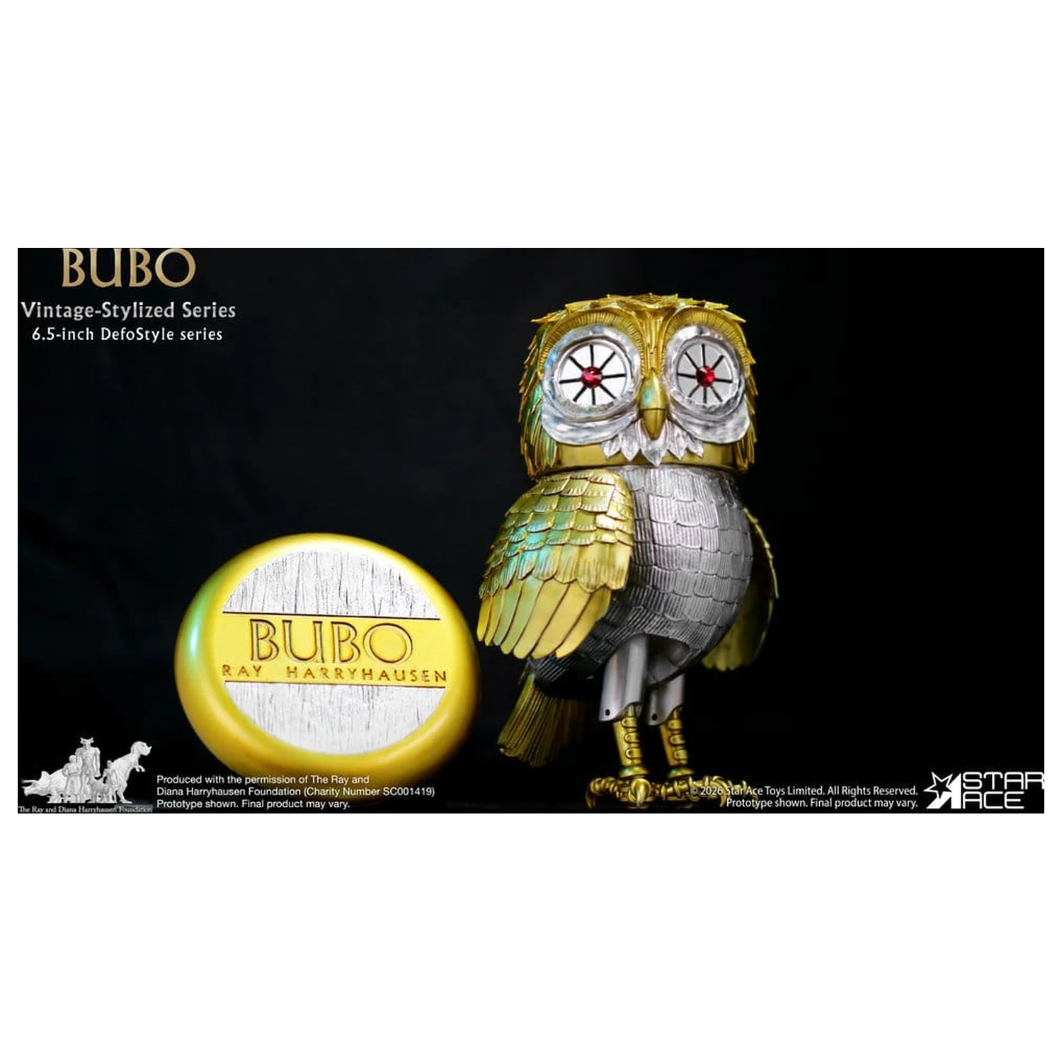 Ray Harryhausen Collection DefoStyle meka vinilna statua Bubo 17 cm fotografija proizvoda