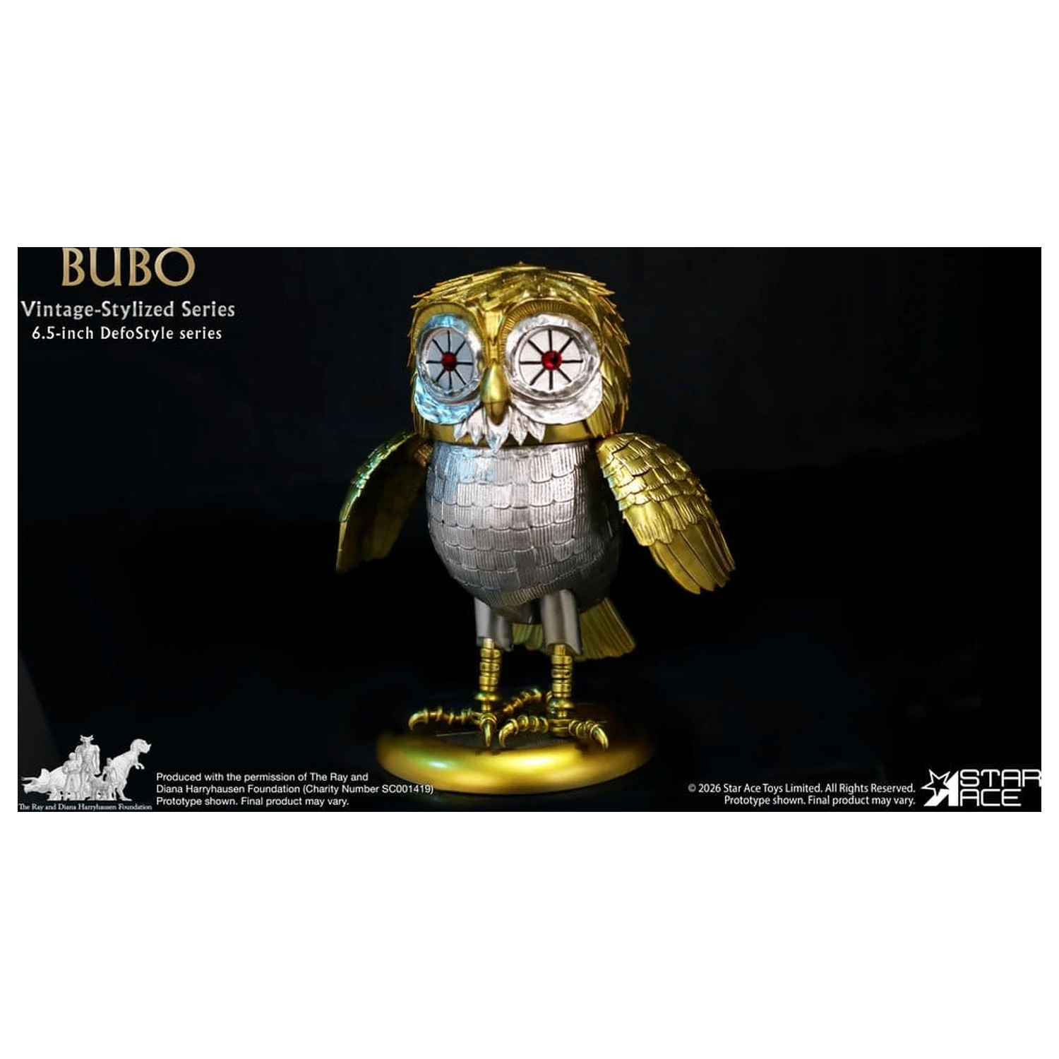 Ray Harryhausen Collection DefoStyle meka vinilna statua Bubo 17 cm fotografija proizvoda