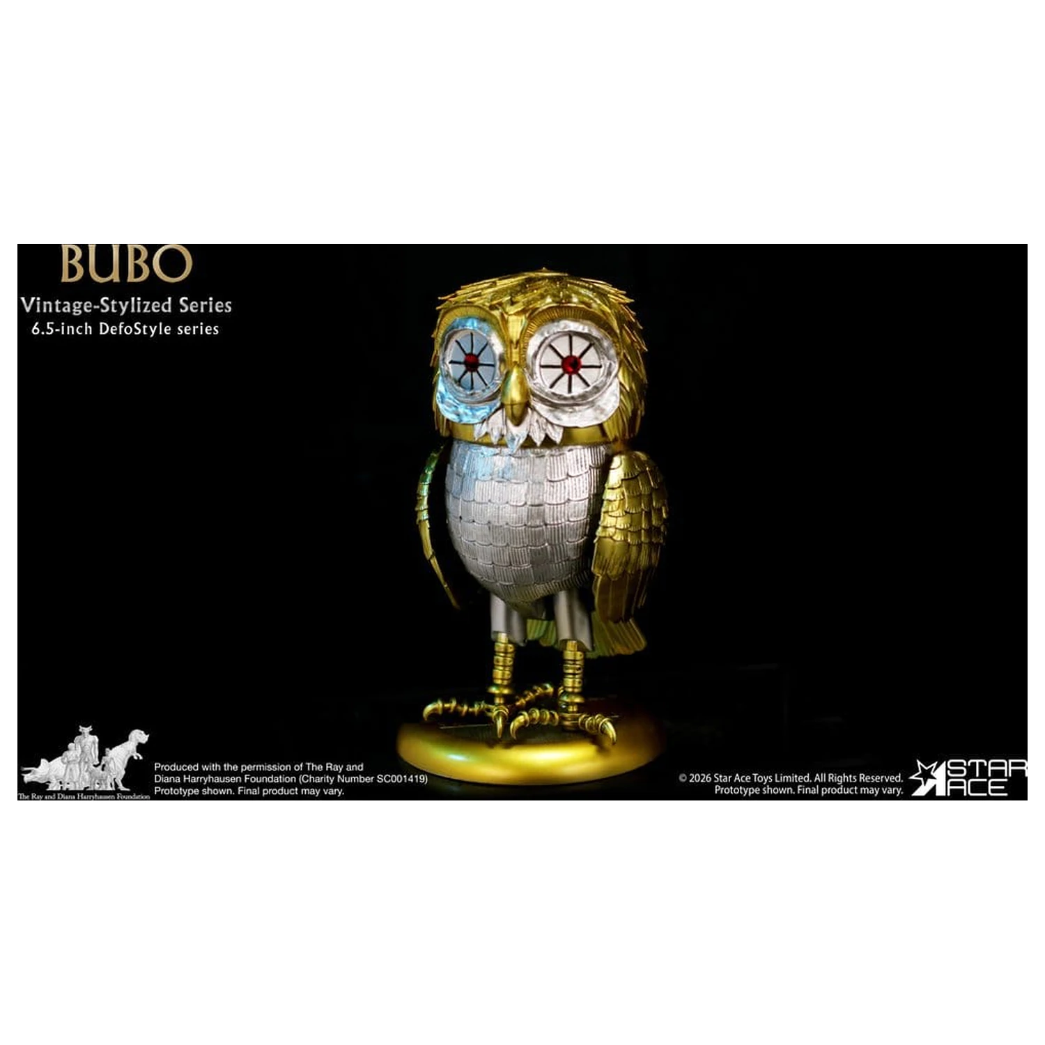 Ray Harryhausen Collection DefoStyle meka vinilna statua Bubo 17 cm fotografija proizvoda