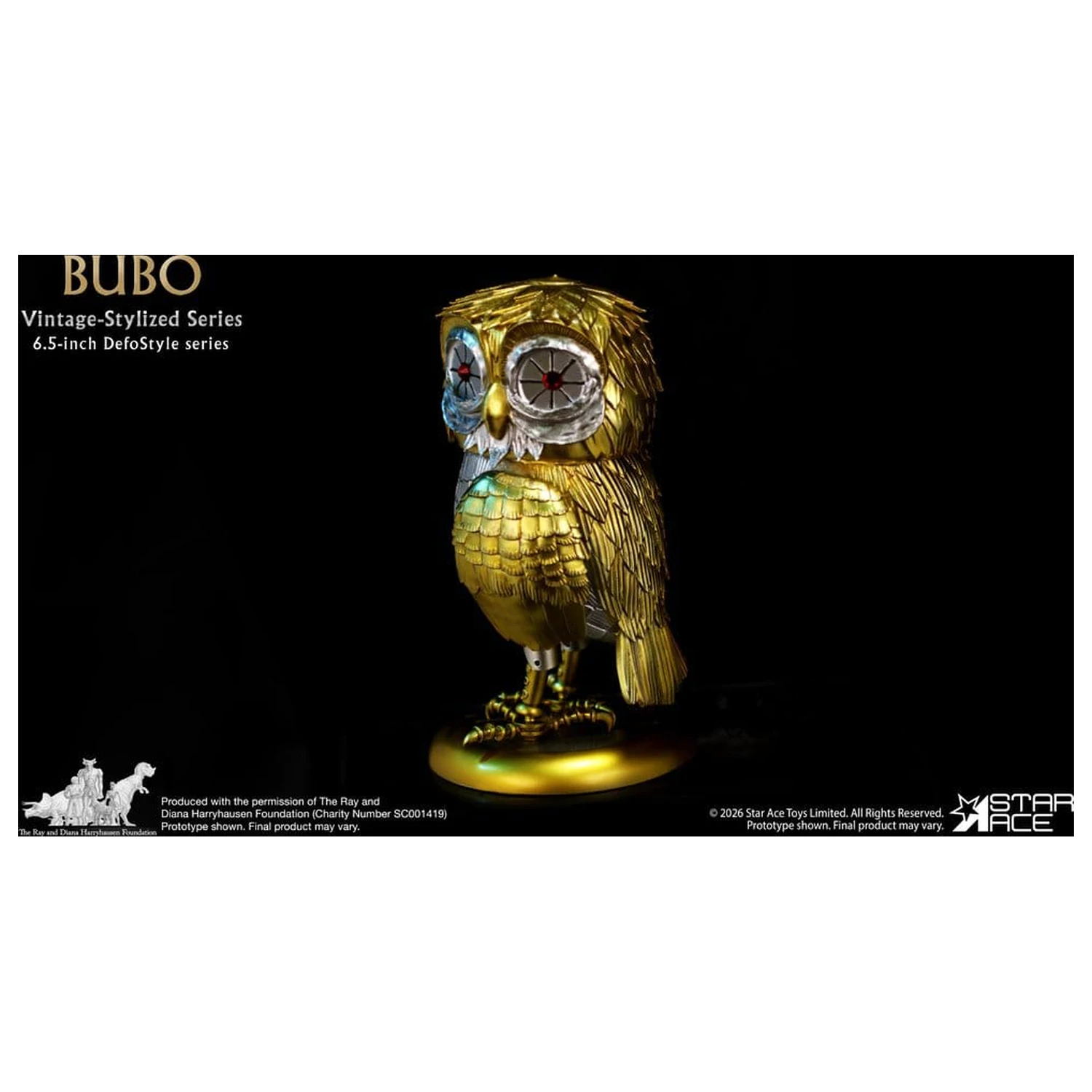Ray Harryhausen Collection DefoStyle meka vinilna statua Bubo 17 cm fotografija proizvoda