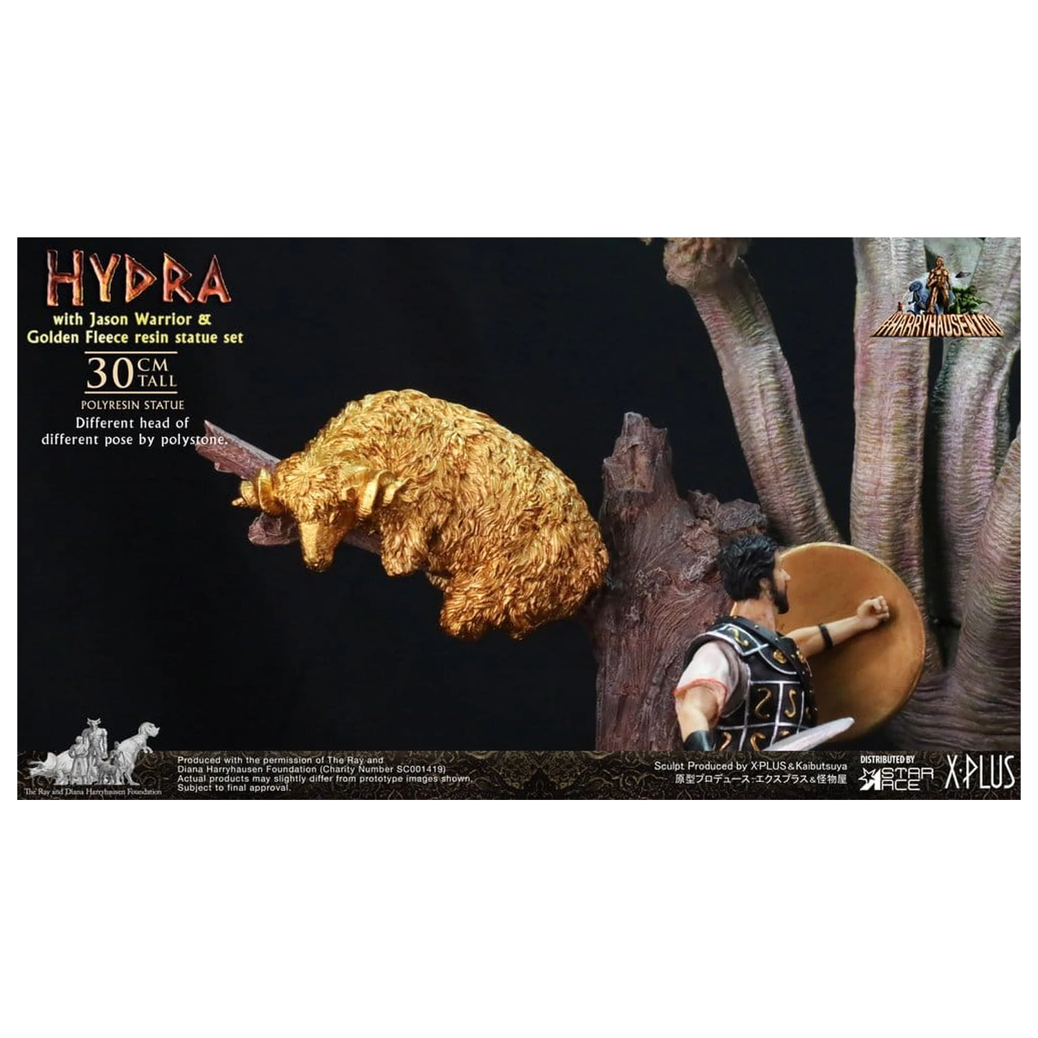 Obojena statua Ray Harryhausen Golden Fleece 18 cm fotografija proizvoda