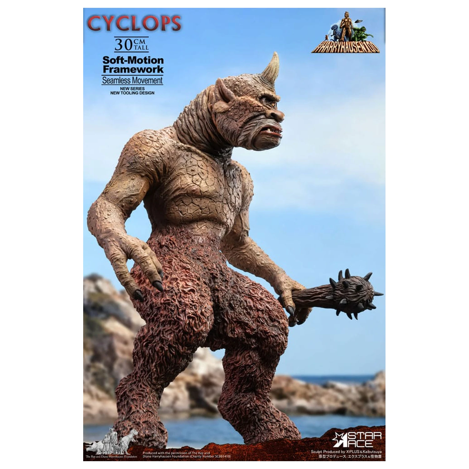 Ray Harryhausen Soft-Motion Series kip Cyclops 30 cm fotografija proizvoda
