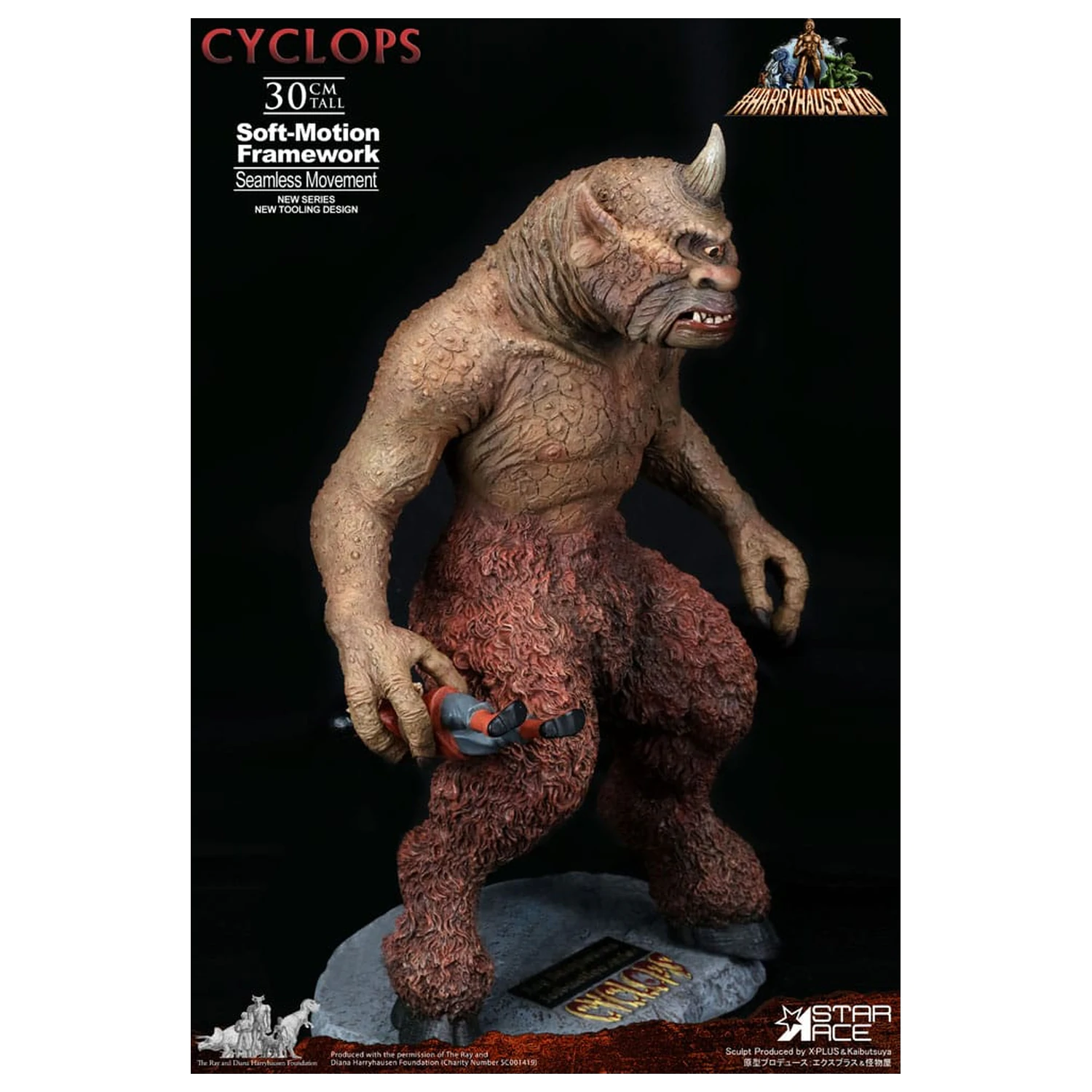 Ray Harryhausen Soft-Motion Series kip Cyclops 30 cm fotografija proizvoda