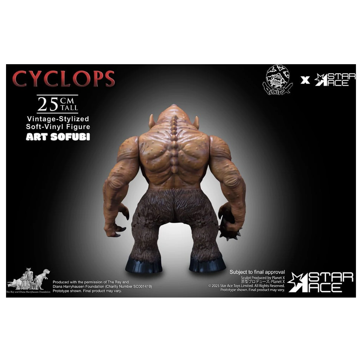 Ray Harryhausen Mekana vinilna Statua Cyclops (Vintage-Style) 25 cm fotografija proizvoda