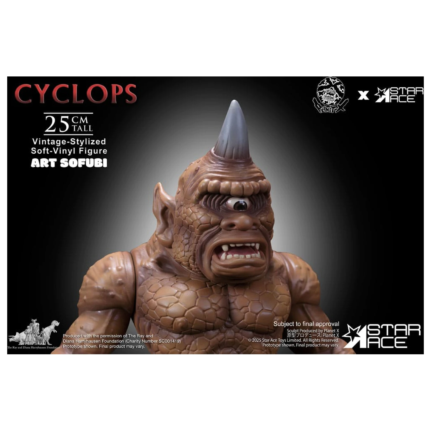 Ray Harryhausen Mekana vinilna Statua Cyclops (Vintage-Style) 25 cm fotografija proizvoda