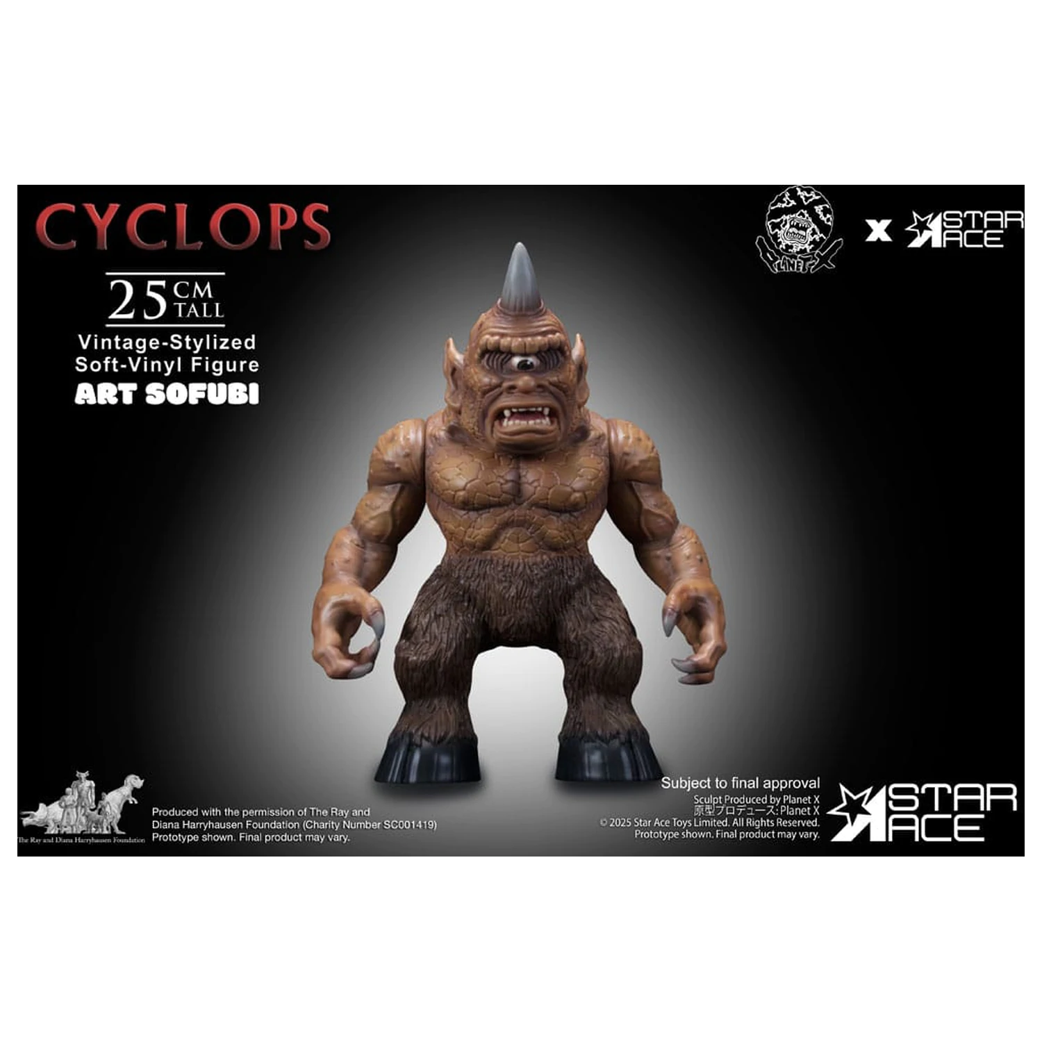 Ray Harryhausen Mekana vinilna Statua Cyclops (Vintage-Style) 25 cm fotografija proizvoda
