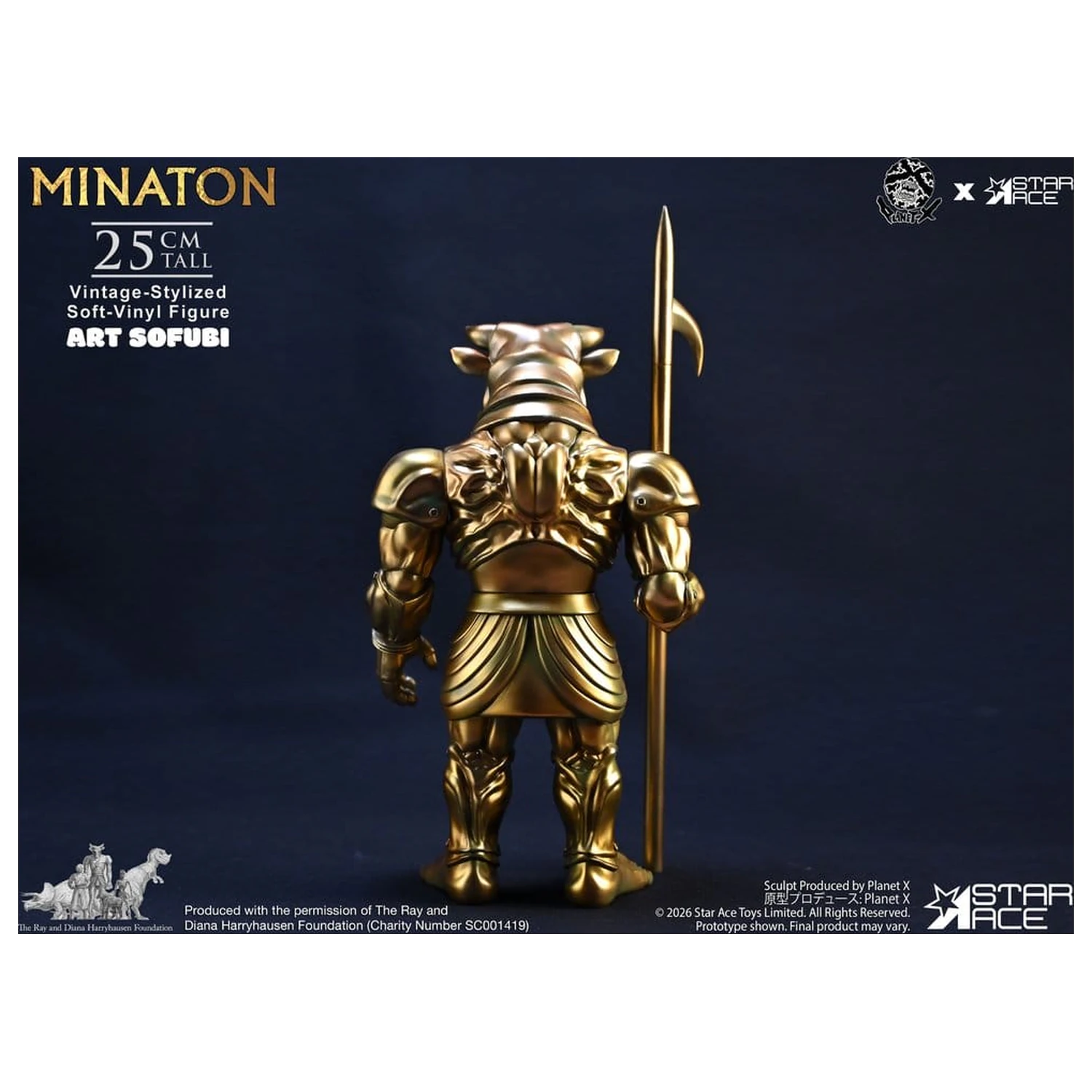Ray Harryhausen Soft Vinyl Statua Minaton Vintage-Style 25 cm fotografija proizvoda