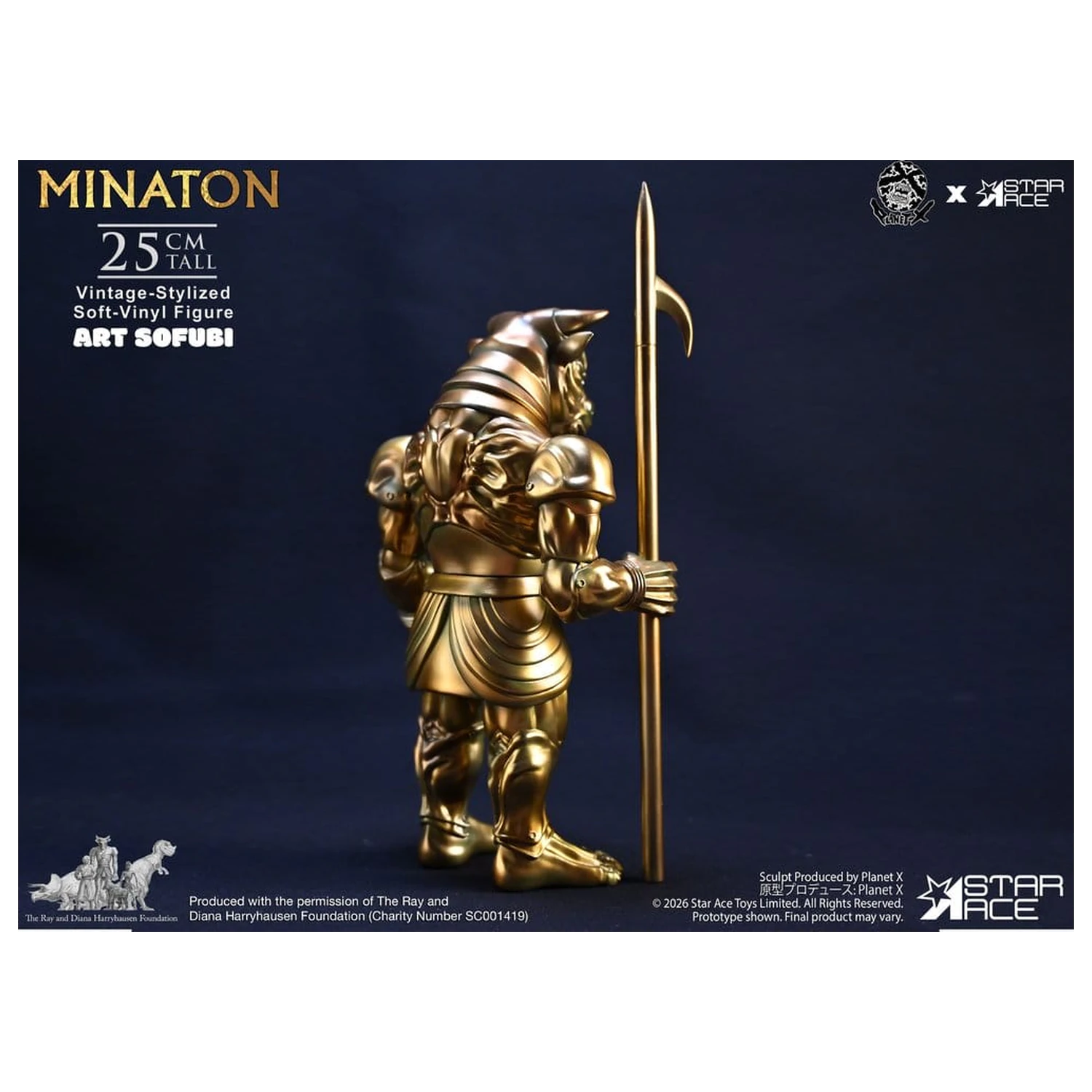 Ray Harryhausen Soft Vinyl Statua Minaton Vintage-Style 25 cm fotografija proizvoda