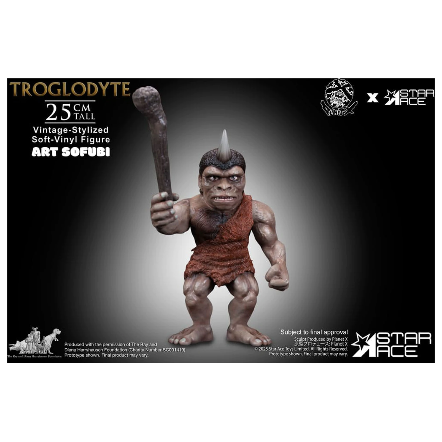 Ray Harryhausen Soft Vinyl Statua Troglodyte (Vintage-Style) 25 cm fotografija proizvoda