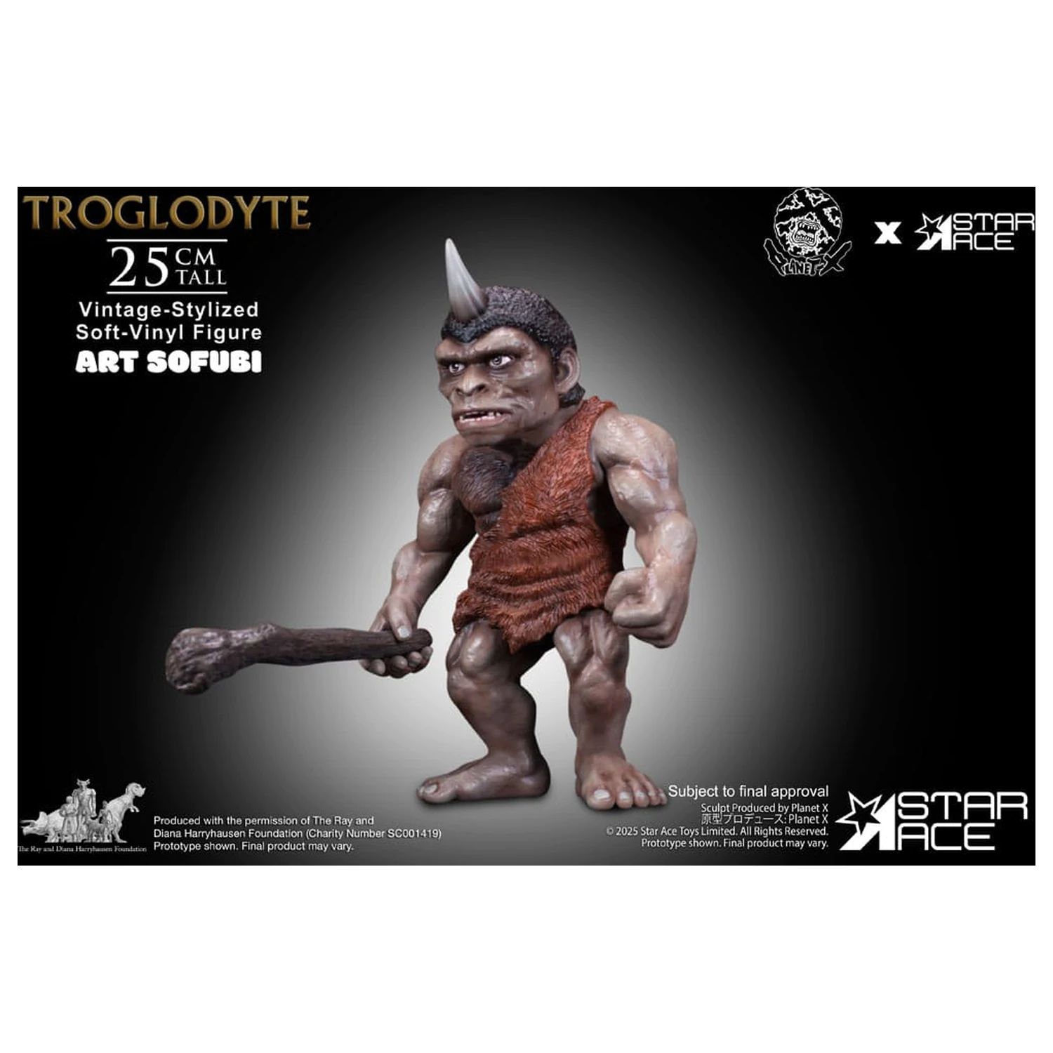Ray Harryhausen Soft Vinyl Statua Troglodyte (Vintage-Style) 25 cm fotografija proizvoda