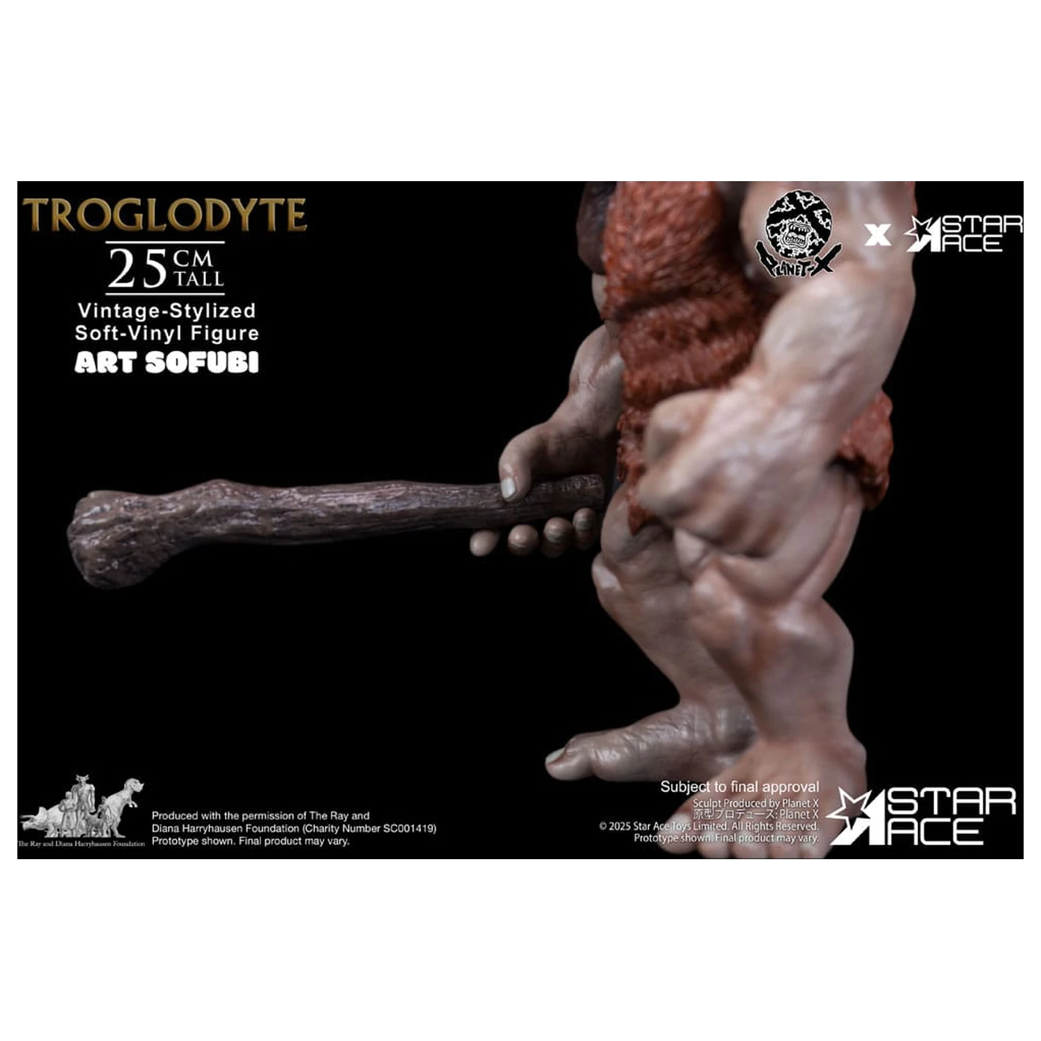 Ray Harryhausen Soft Vinyl Statua Troglodyte (Vintage-Style) 25 cm fotografija proizvoda