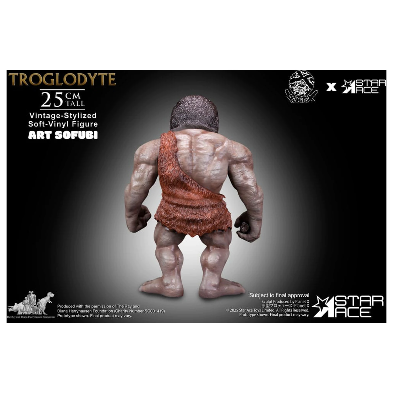 Ray Harryhausen Soft Vinyl Statua Troglodyte (Vintage-Style) 25 cm fotografija proizvoda