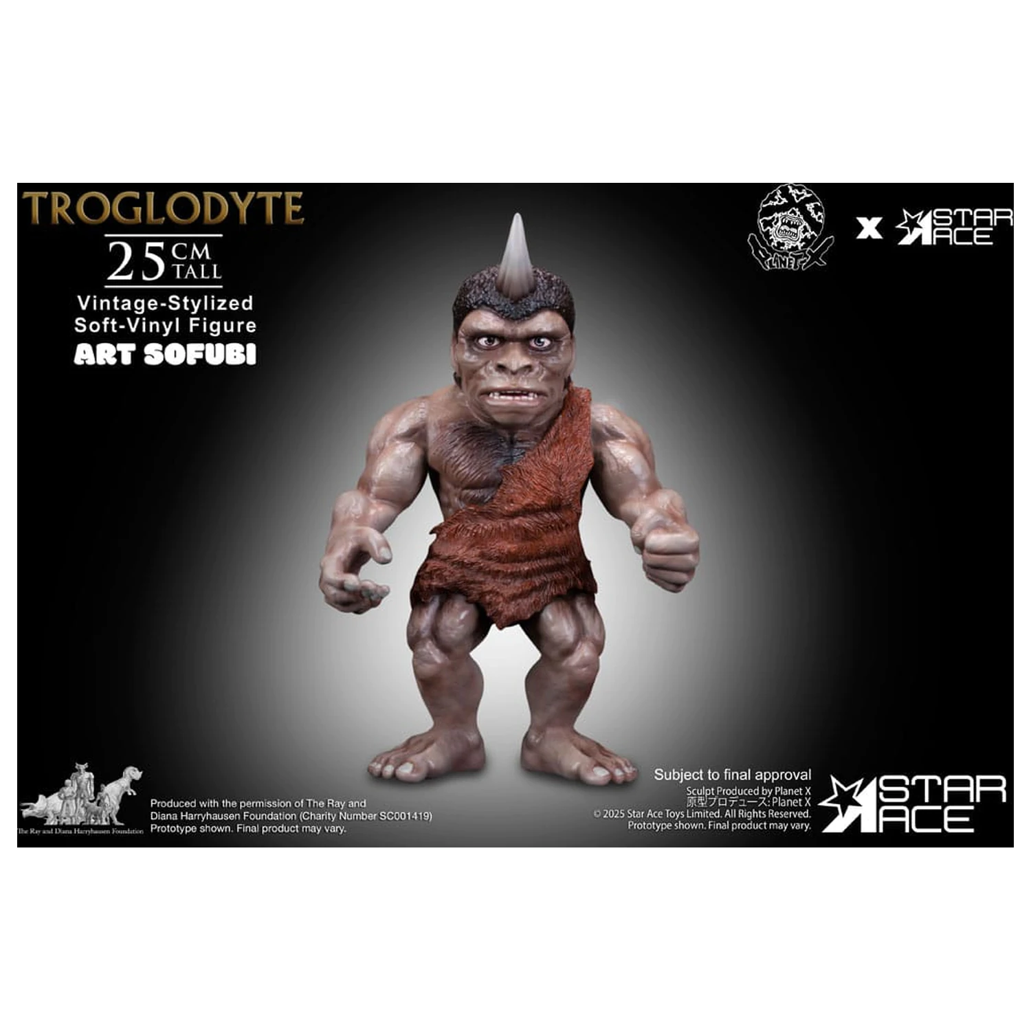 Ray Harryhausen Soft Vinyl Statua Troglodyte (Vintage-Style) 25 cm fotografija proizvoda