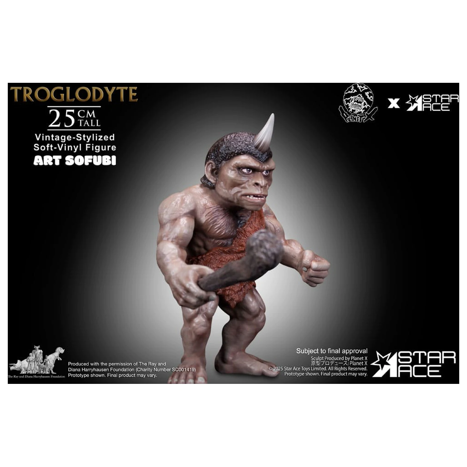 Ray Harryhausen Soft Vinyl Statua Troglodyte (Vintage-Style) 25 cm fotografija proizvoda