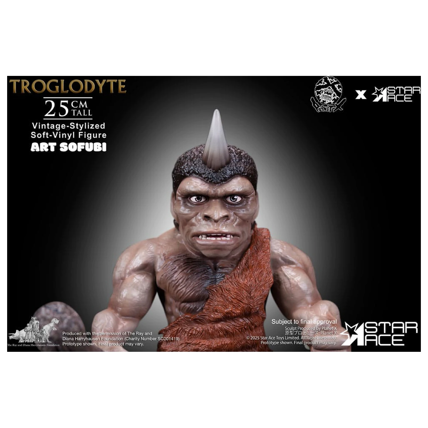 Ray Harryhausen Soft Vinyl Statua Troglodyte (Vintage-Style) 25 cm fotografija proizvoda
