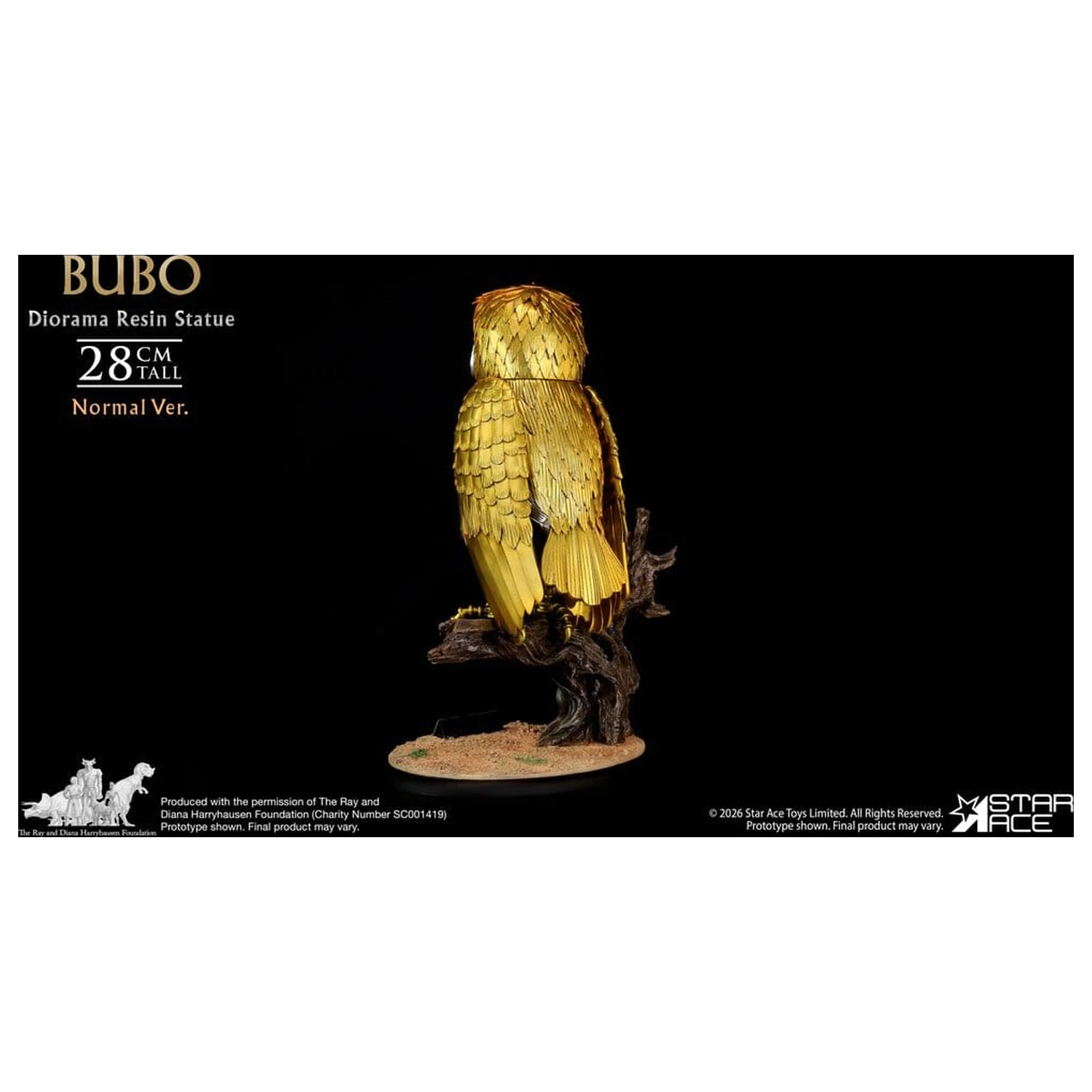 Ray Harryhausens Diorama Smola Statua Bubo Normal Ver. 28 cm fotografija proizvoda