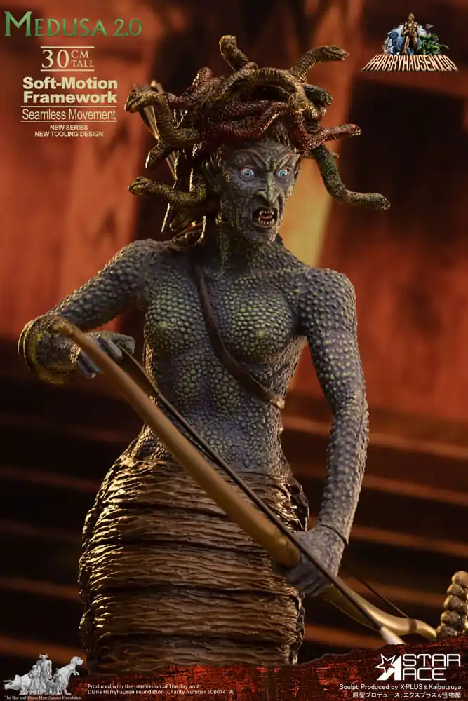Ray Harryhausens Soft-Motion Series kip Medusa 30 cm fotografija proizvoda