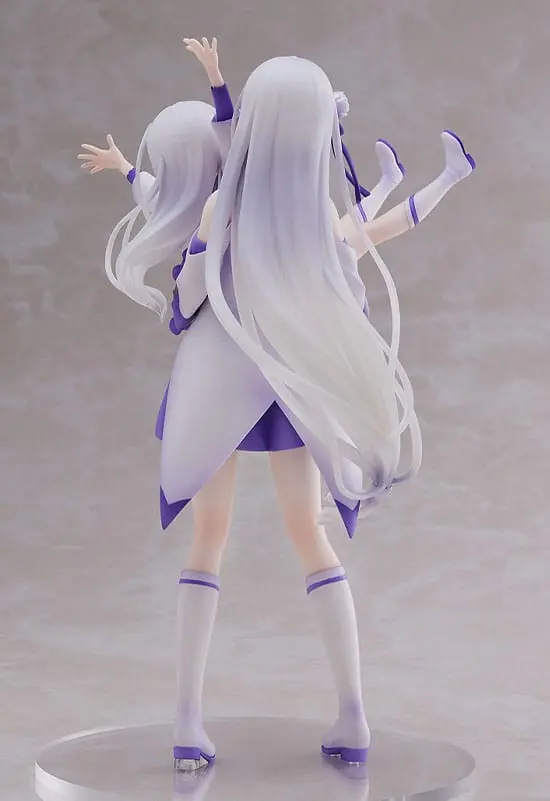 Re:Zero Starting Life in Another World PVC Kip 1/7 Emilia & Childhood Emilia 24 cm fotografija proizvoda