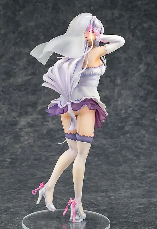 Re:ZERO -Starting Life in Another World- PVC Kip 1/7 Emilia Vjenčanje Ver. 25 cm fotografija proizvoda