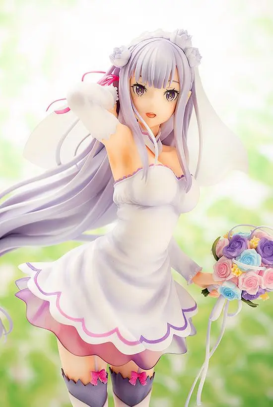 Re:ZERO -Starting Life in Another World- PVC Kip 1/7 Emilia Vjenčanje Ver. 25 cm fotografija proizvoda