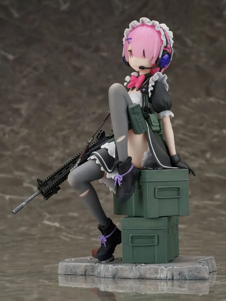 Re:Zero Starting Life in Another World PVC Kip 1/7 Ram Military Ver. 20 cm fotografija proizvoda