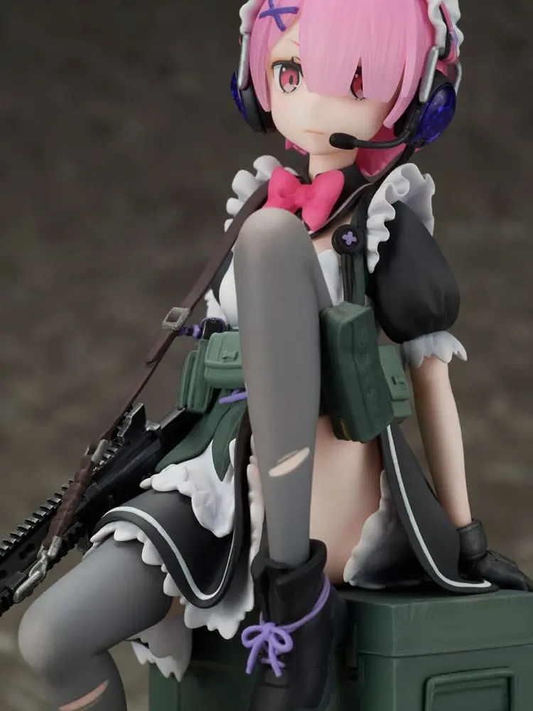 Re:Zero Starting Life in Another World PVC Kip 1/7 Ram Military Ver. 20 cm fotografija proizvoda