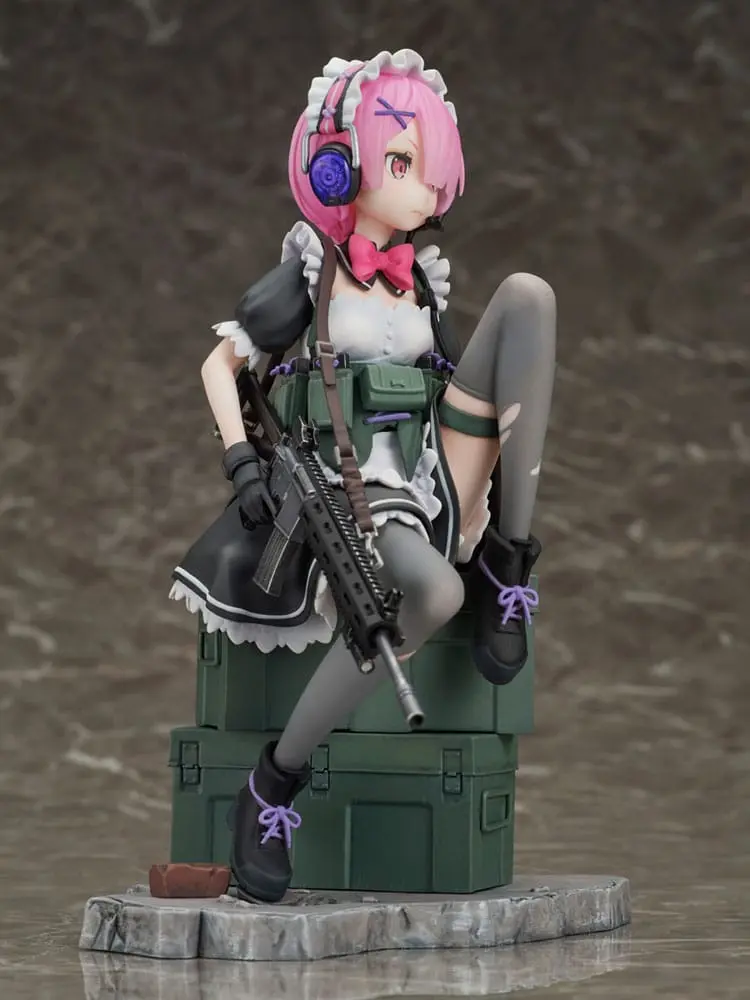 Re:Zero Starting Life in Another World PVC Kip 1/7 Ram Military Ver. 20 cm fotografija proizvoda