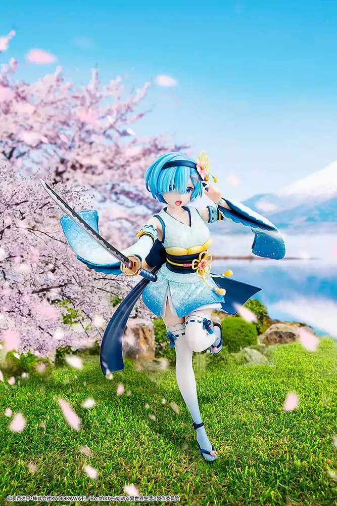 Re:ZERO -Starting Life in Another World- PVC Kip 1/7 Rem Combat Outfit Ver. 22 cm fotografija proizvoda