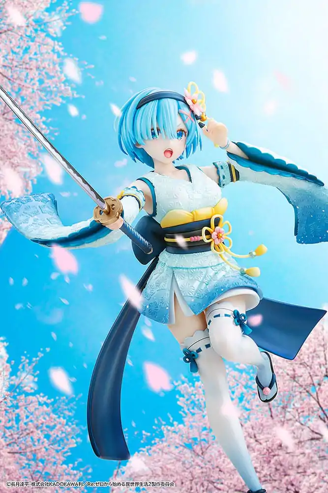 Re:ZERO -Starting Life in Another World- PVC Kip 1/7 Rem Combat Outfit Ver. 22 cm fotografija proizvoda