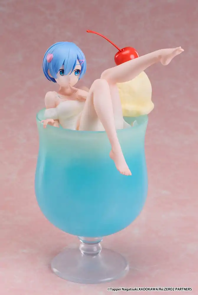 Re:Zero Starting Life in another World PVC Kip 1/7 Rem Cream Soda Ver. 21 cm fotografija proizvoda