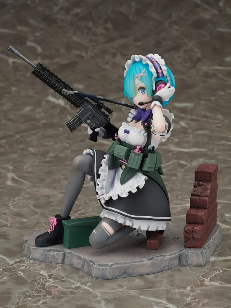 Re:Zero Starting Life in Another World PVC Kip 1/7 Rem Military Ver. 16 cm fotografija proizvoda