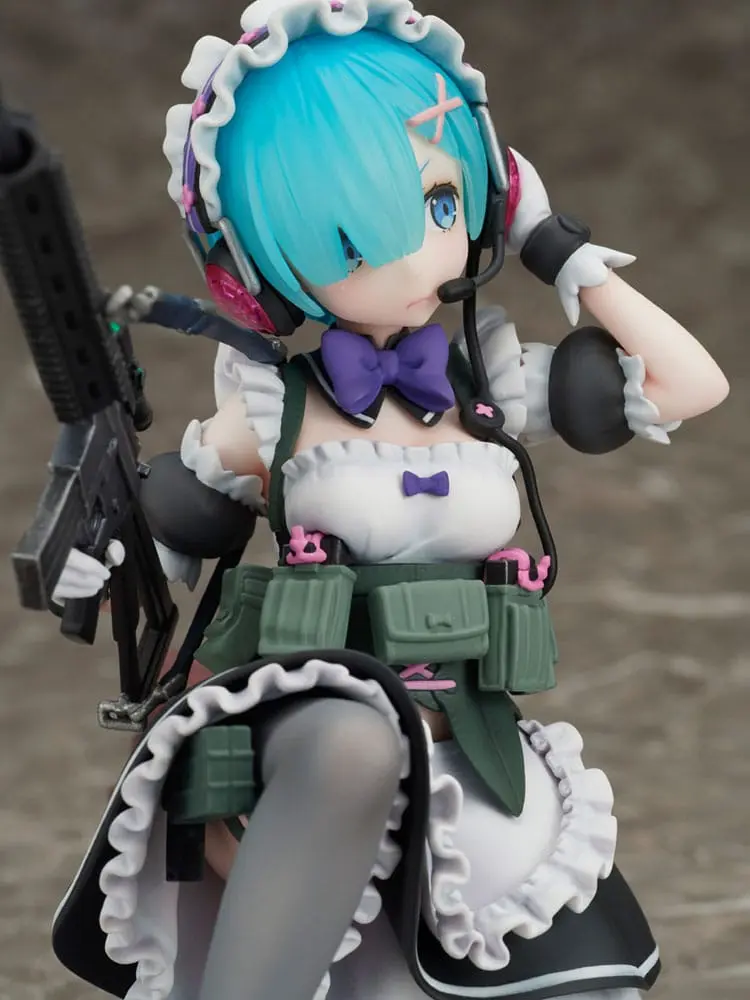 Re:Zero Starting Life in Another World PVC Kip 1/7 Rem Military Ver. 16 cm fotografija proizvoda