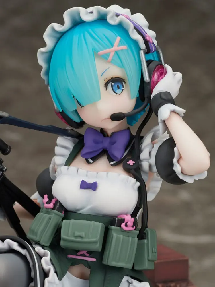 Re:Zero Starting Life in Another World PVC Kip 1/7 Rem Military Ver. 16 cm fotografija proizvoda