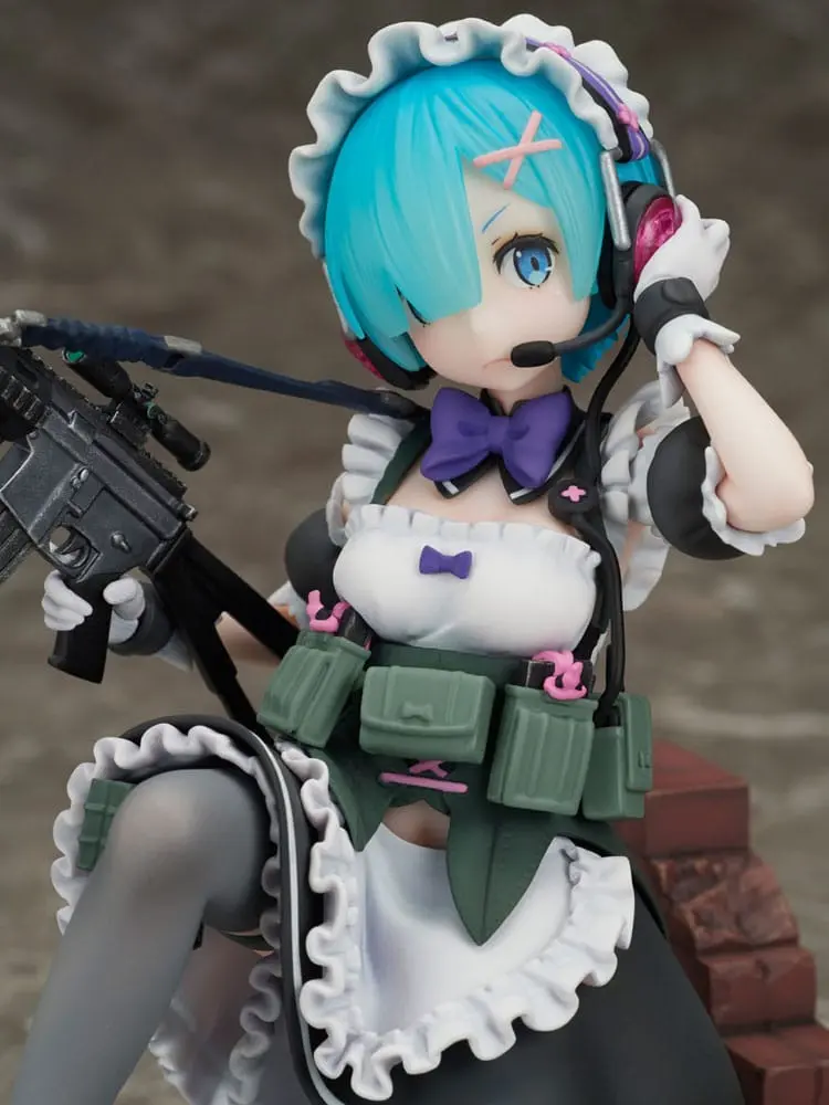 Re:Zero Starting Life in Another World PVC Kip 1/7 Rem Military Ver. 16 cm fotografija proizvoda