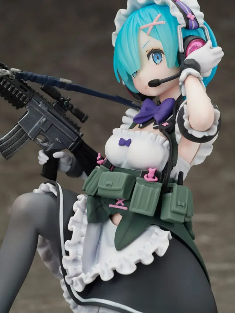 Re:Zero Starting Life in Another World PVC Kip 1/7 Rem Military Ver. 16 cm fotografija proizvoda