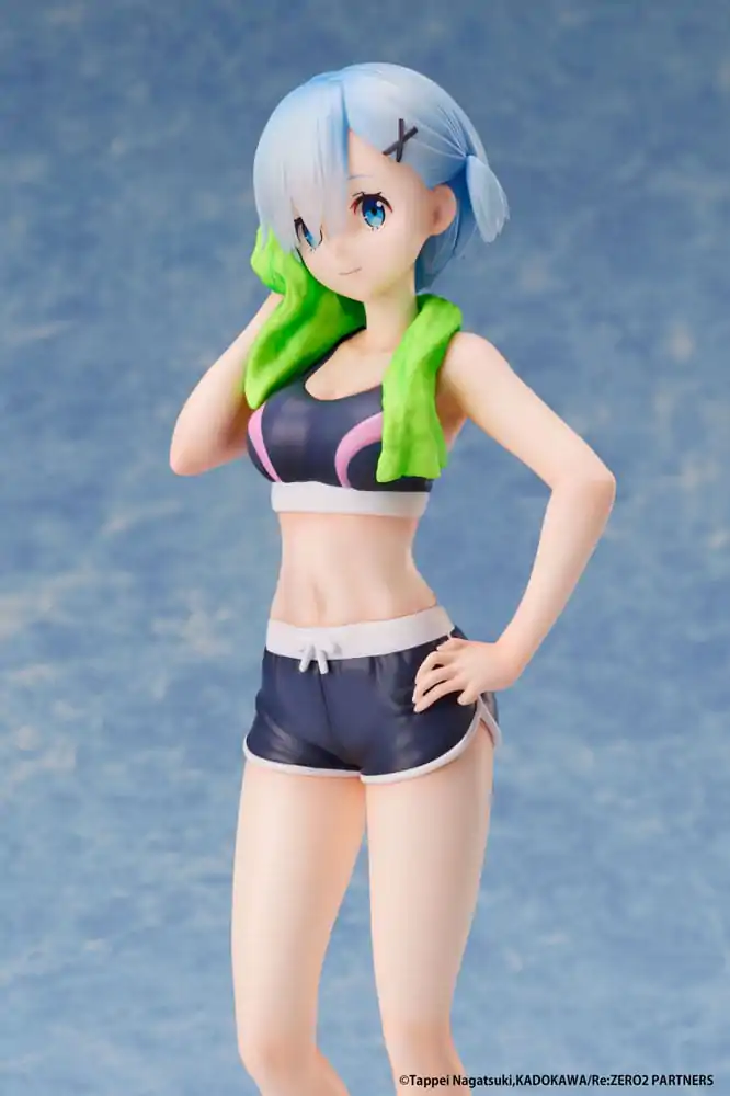 Re:Zero Starting Life in another World PVC Kip 1/7 Rem Sports Wear 23 cm fotografija proizvoda