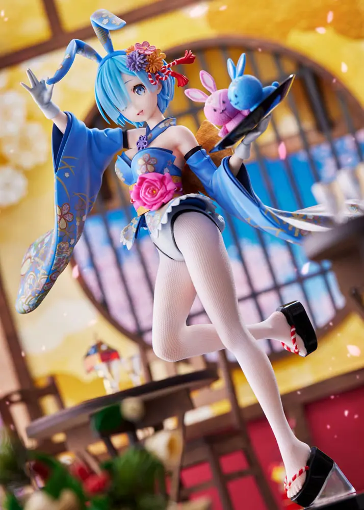 Re:Zero Starting Life in Another World PVC Kip 1/7 Rem Wa-Bunny 23 cm fotografija proizvoda